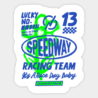 Speedway Sticker